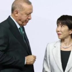 Cumhurbaşkanı Erdoğan, Japonya Başbakanı ile g&ouml;r&uuml;şt&uuml;