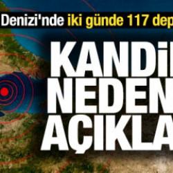 Marmara Denizi'nde iki g&uuml;nde 117 deprem: Kandilli nedenini a&ccedil;ıkladı!