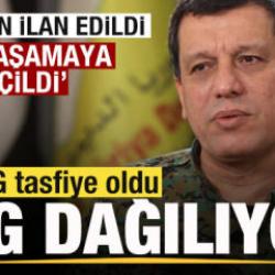 Resmen ilan edildi! SDG tasfiye oldu YPG dağılıyor