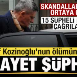 15 yıl sonra yeniden a&ccedil;ılıyor! Kaşif Kozinoğlu'nun &ouml;l&uuml;m&uuml;nde cinayet ş&uuml;phesi!