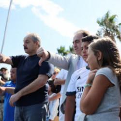 Balıkesir'de engelliler, 30 Ağustos zaferi i&ccedil;in su dalışı yaptı 