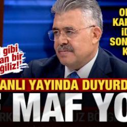 Canlı yayında son noktayı koydu: Ter&ouml;riste af maf yok! "Biz İsrail gibi d&uuml;n kurulmadık!"