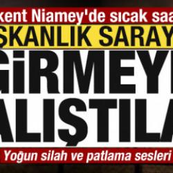 Son dakika haberi... Nijer'de darbe girişimi! Başkanlık sarayı &ccedil;evresinde &ccedil;atışmalar