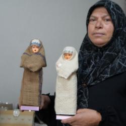 Bayburt&rsquo;un tescilli ehramı oyuncak s&uuml;sl&uuml;yor! Bebekleri g&ouml;renler fiyatını merak ediyor 