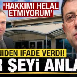 İmamoğlu davasında &ccedil;arpıcı ifade! Muzaffer Beyaz her şeyi anlattı: Hakkımı helal etmiyorum