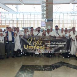 Konya&rsquo;da 'Vefa Umresi' sevinci! İlk kafile yola &ccedil;ıktı!