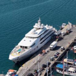 Suudi milyarder Fethiye'de milyonlar akıttı: Mega yatına 100 ton akaryakıt aldı!