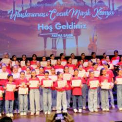 Gaziantep Uluslararası &Ccedil;ocuk M&uuml;zik Kampı sona erdi 