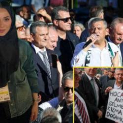 Zihniyetleri hep aynı: Yeni Parti&rsquo;nin etkinliğinde baş&ouml;rt&uuml;l&uuml; gazeteciye hakaret