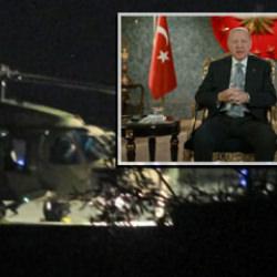 15 Temmuz&rsquo;dan 4 g&uuml;n &ouml;nce Erdoğan&rsquo;ın helikopterinde arıza! Acil iniş yapmış!