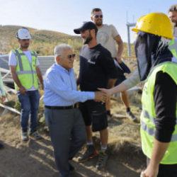 Başkan B&uuml;y&uuml;kkılı&ccedil; Erciyes Dağ Kızağı Projesi'ni inceledi 