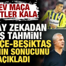 Dev ma&ccedil;a saatler kala yapay zeka, Fenerbah&ccedil;e - Beşiktaş ma&ccedil;ının sonucunu a&ccedil;ıkladı