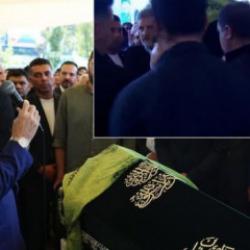 Erdoğan&rsquo;dan duygulandıran veda! Son g&ouml;rev i&ccedil;in tabuta omuz verdi