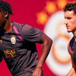Galatasaray'da yeni transfer ilk antrenmana &ccedil;ıktı