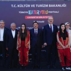 Kayseri'de 'T&uuml;rkiye K&uuml;lt&uuml;r Yolu' heyecanı başladı