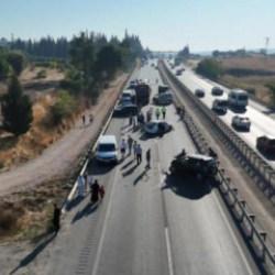 Mazot kazası sonrası ortalık savaş alanına d&ouml;nd&uuml;
