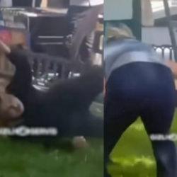 Kayseri'de kadınlar arasındaki kavga t&uuml;yleri diken diken etti