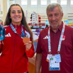 Sakaryalı milli boks&ouml;r, İtalya'dan bronz madalya ile d&ouml;n&uuml;yor