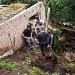 Ordu'da heyelan: 5 b&uuml;y&uuml;kbaş telef oldu 