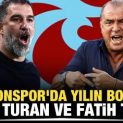Trabzonspor'da yılın bombası! Arda Turan ve Fatih Terim