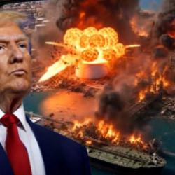 Trump'tan ortalığı karıştıran paylaşım: Hark Adası yerle bir ediliyor! ABD'den a&ccedil;ıklama