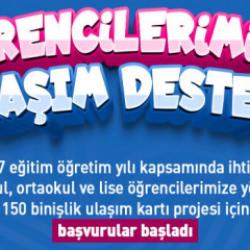 Kayseri B&uuml;y&uuml;kşehir'in ulaşım desteği başvuruları başladı