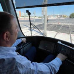 Başkan Altay, Adliye Tramvay Hattı&rsquo;nda test s&uuml;r&uuml;ş&uuml; yaptı