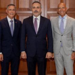 Bakan Fidan, ABD'nin Ankara B&uuml;y&uuml;kel&ccedil;isi Barrack'ı kabul etti