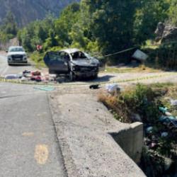 Bitlis'te feci kaza! 10 yaşındaki &ccedil;ocuk &ouml;ld&uuml;, 3 kişi ağır yaralandı 