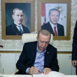 Cumhurbaşkanı Erdoğan, Recep Tayyip Erdoğan &Uuml;niversitesini ziyaret etti.