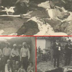 Bakanlık tarihi zulm&uuml;n belgelerini paylaştı: Yunan mezaliminin kan donduran g&ouml;r&uuml;nt&uuml;leri