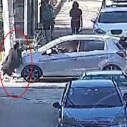 Eskişehir'de feryat y&uuml;kseldi: Minik Elif'in can verdiği kaza kamerada!