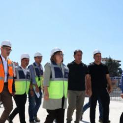 Gaziantep'te b&uuml;y&uuml;k kongre merkezi inşaatı s&uuml;r&uuml;yor