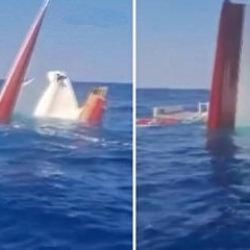 Girne a&ccedil;ıklarında batan Filo Jet faciasında kritik g&ouml;r&uuml;nt&uuml;ler ortaya &ccedil;ıktı