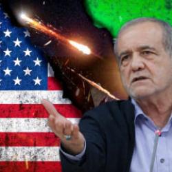 İran'da b&uuml;y&uuml;k kriz! Pezeşkiyan'dan ABD'ye savaş mesajı! S&uuml;rpriz &ccedil;ağrı...
