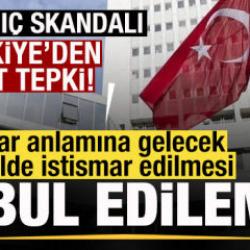 Son dakika: Mladi&ccedil; skandalı! T&uuml;rkiye'den sert tepki!