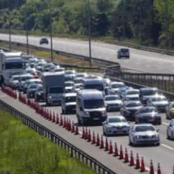 TEM Otoyolu'nda İstanbul y&ouml;n&uuml; yeniden trafiğe a&ccedil;ılıyor! Tarih belli oldu