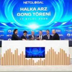 Borsa İstanbul'da gong Net Global End&uuml;striyel Yatırımlar AŞ i&ccedil;in &ccedil;aldı