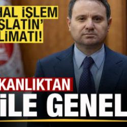 Adalet Bakanı Akın G&uuml;rlek imzasıyla 81 ile genelge! 'Derhal işlem başlatın' talimatı