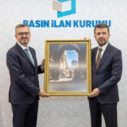 Cumhurbaşkanlığı İletişim Başkanı Burhanettin Duran Basın İlan Kurumu&rsquo;nu ziyaret etti