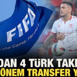 FIFA'dan 4 T&uuml;rk takımına 3'er d&ouml;nem transfer yasağı