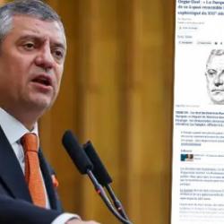 &Ouml;zg&uuml;r &Ouml;zel bu kez Fransız Le Figaro &uuml;zerinden T&uuml;rkiye'yi hedef aldı