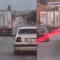 S&ouml;z&uuml;n bittiği anlar! Facia resmen 'geliyorum' demiş..