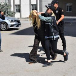 Vanlı Kara Haydar'ın eşi &Ccedil;ağla &Ouml;z adliyeye sevk edildi