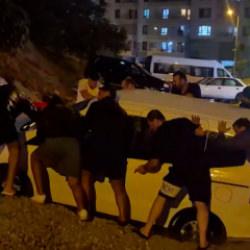 Bir Ankara klasiği: Yağmur yağdı, yol &ccedil;&ouml;kt&uuml;...