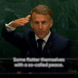 Macron İsrail'i bombaladı! İşte o olay s&ouml;zler
