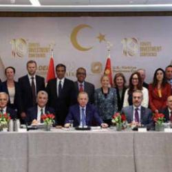 100 milyar dolarlık toplantıda Erdoğan'dan enflasyon i&ccedil;in kritik mesaj