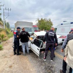 Aydın'da feci kaza! &Ouml;l&uuml; ve yaralılar var