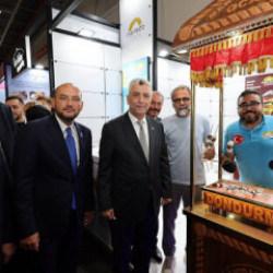 Bakan Bolat 21. M&Uuml;SİAD Uluslararası Fuarı'nda iş insanlarıyla bir araya geldi