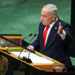 BM'de utan&ccedil; tablosu! İşte Netanyahu konuşurken salonu terk etmeyen &uuml;lkeler!